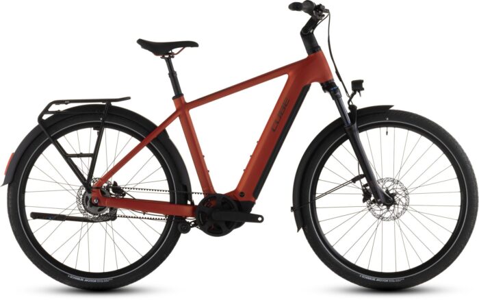CUBE TOURING HYBRID COMFORT SLX 800 CHILLI/CHROME